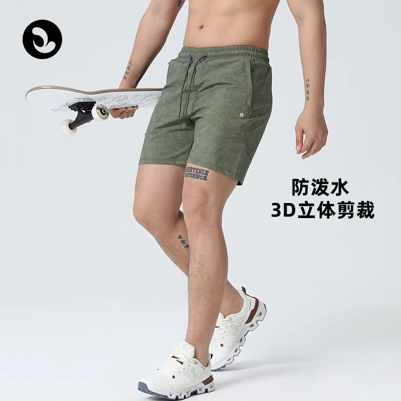 SOSOLEMON 春夏2025新款运动短裤男速干健身舒适系带提臀跑步训练