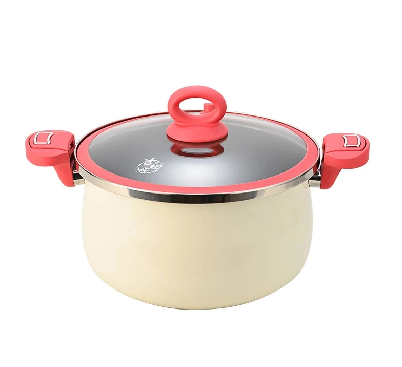 双耳有钛微压锅汤锅  【CN】