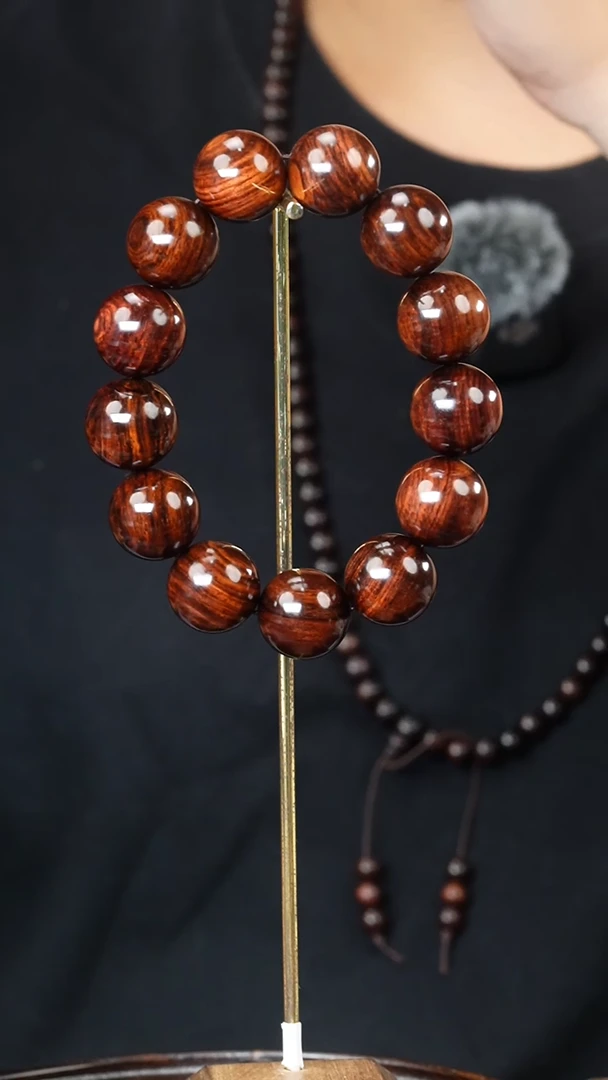 手串/手链黄花梨/降香黄檀1.8帝王紫大黑线水波多样性发一