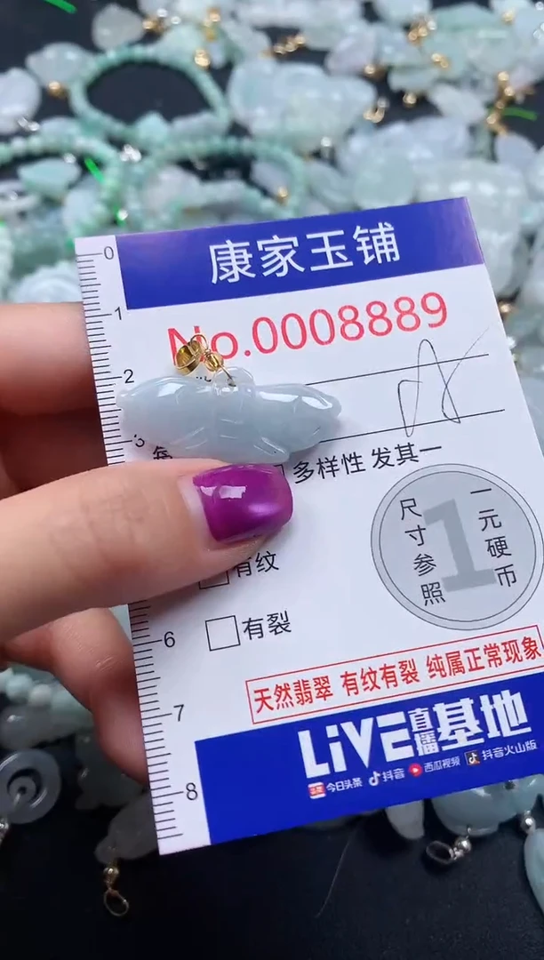 颈饰未镶嵌翡翠8889