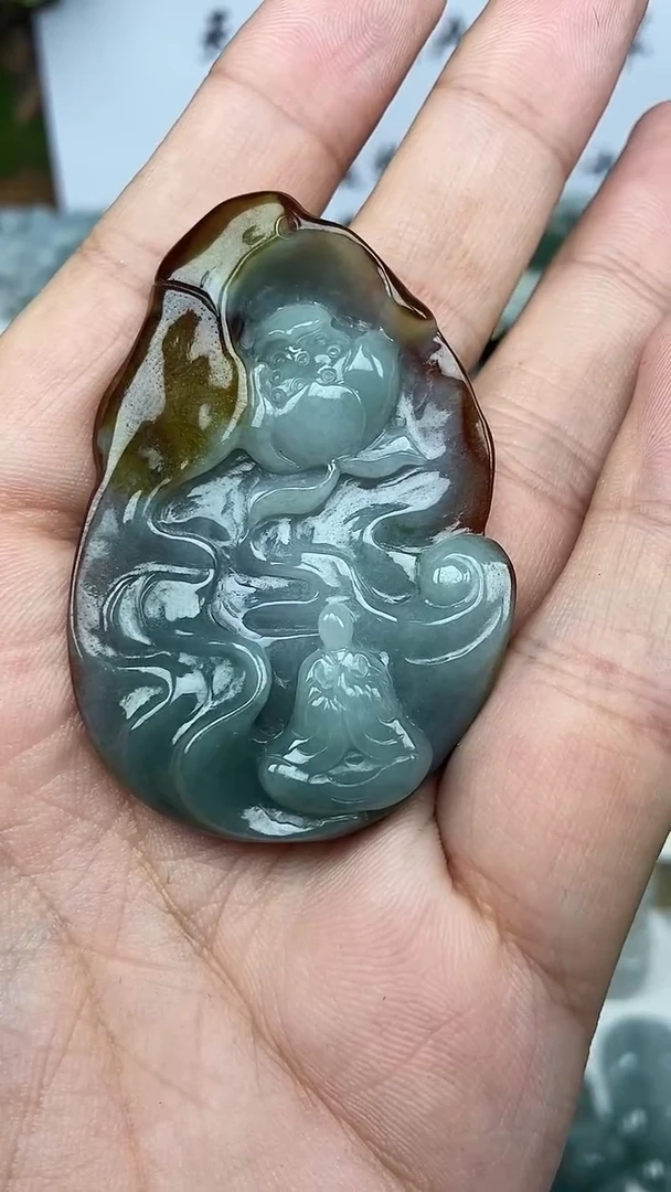 翡翠未镶嵌颈饰?***木悟道