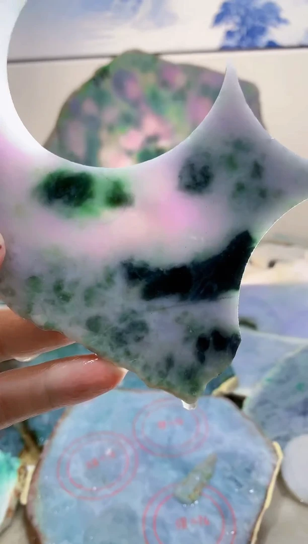 裸石翡翠0蒙0翡翠珠宝473