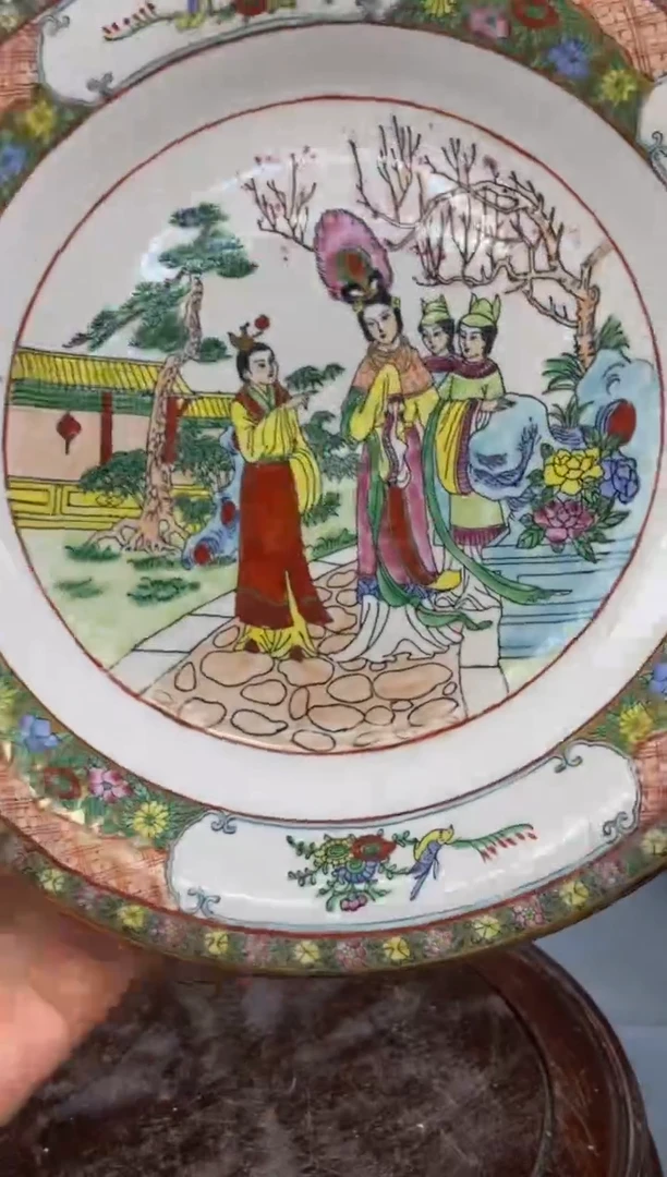 瓷片微瑕慎拍景德镇窑老厂瓷器单件
