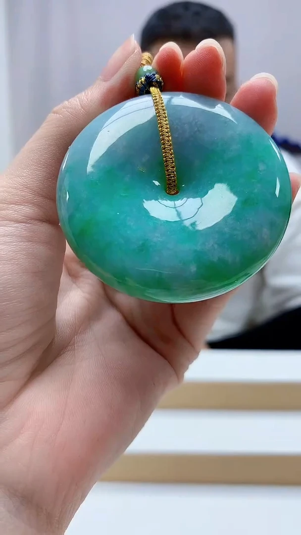 未镶嵌定制翡翠4898zm-毛货挂件267