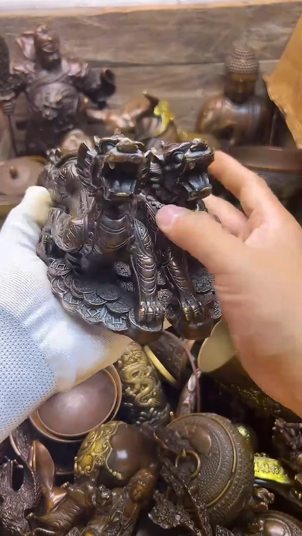 精美铜器点击下单