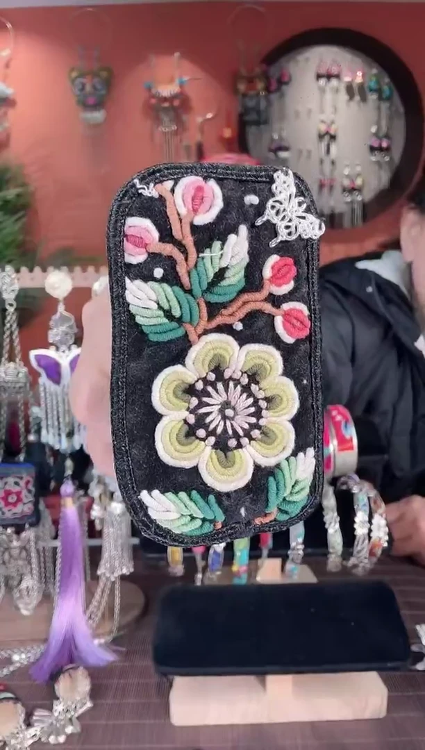 非遗手工刺绣掰掰夹61