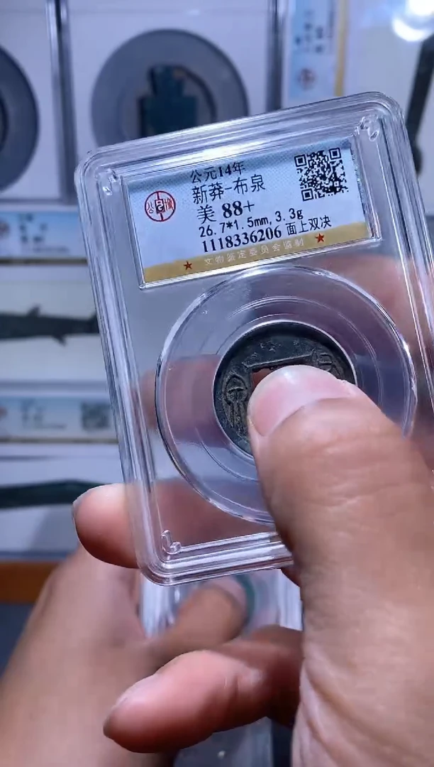 【闪购商品】铜品泉 新莽布泉一枚