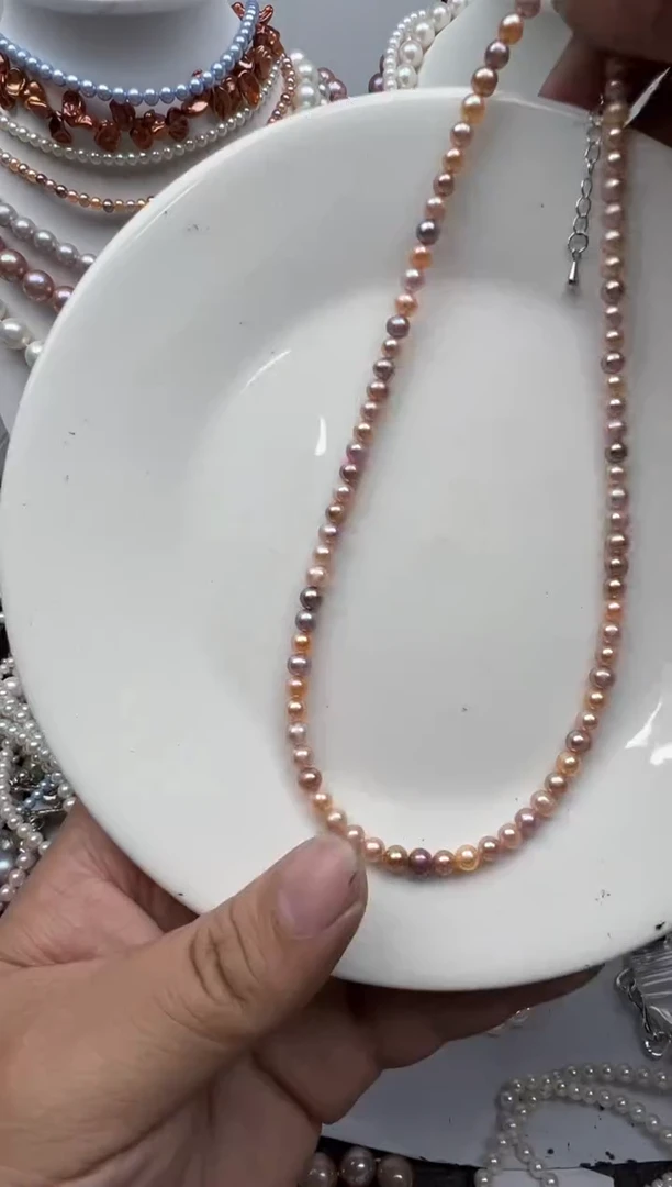 【闪购商品】淡水珍珠颈饰未镶嵌1