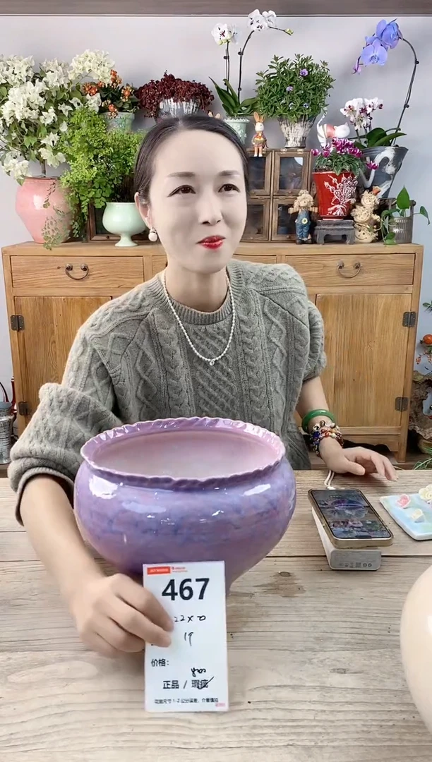 小玩子花盆直播编号467