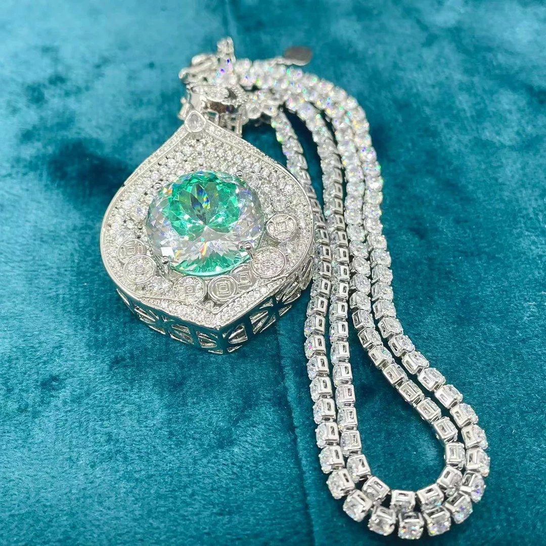 【南非库里南】NFKLN 高端奢华定制 豪镶荷鲁之眼吊坠 164