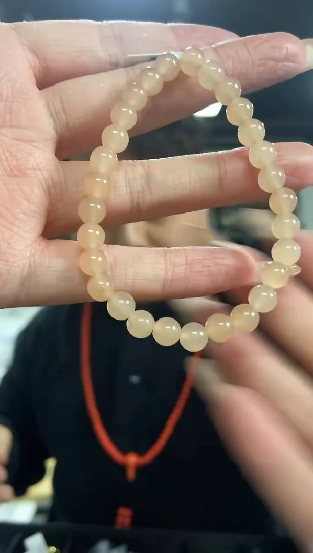【闪购商品】和田玉手串未镶嵌多样性发其一颜色微差