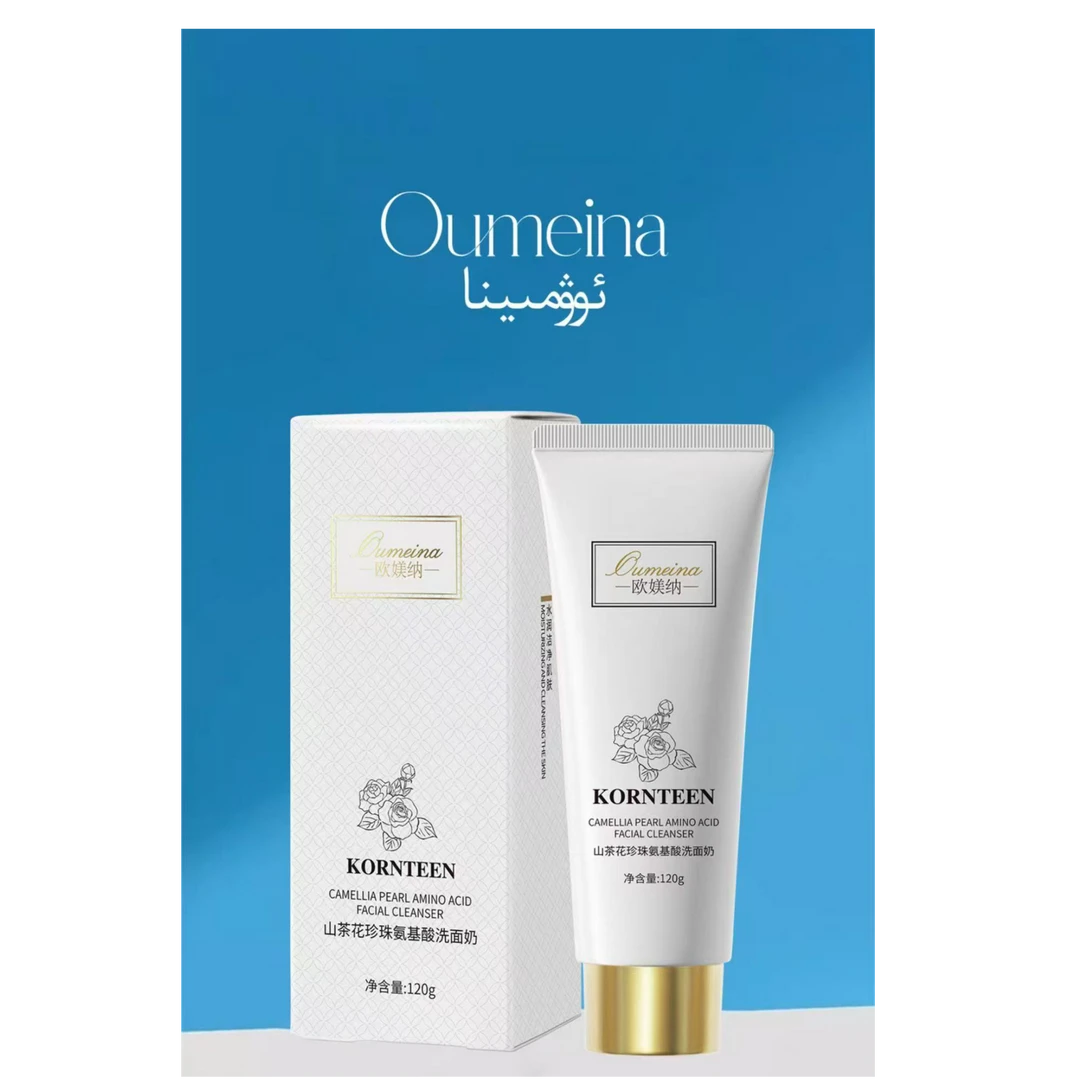 优选山茶花精萃成分，专研氨基酸柔和亲肤配方
