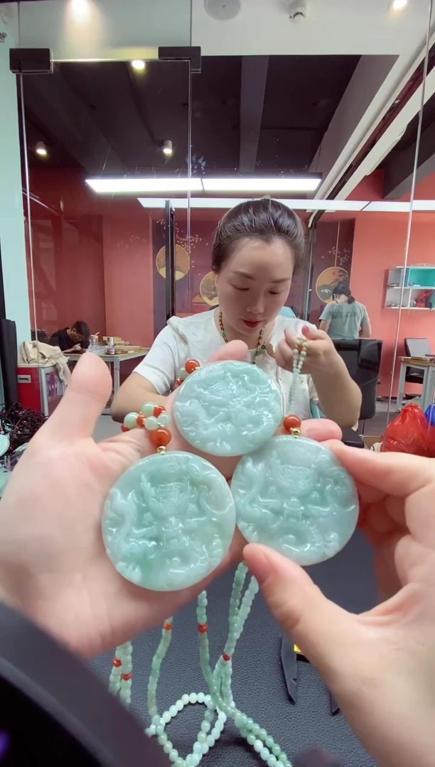 颈饰未镶嵌翡翠翡翠吊坠