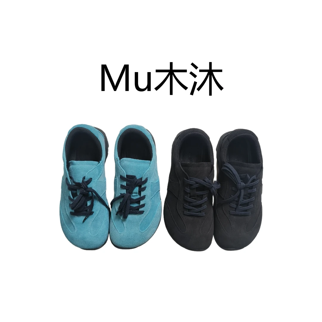 Mu木沐♠新品磨砂皮休闲鞋
