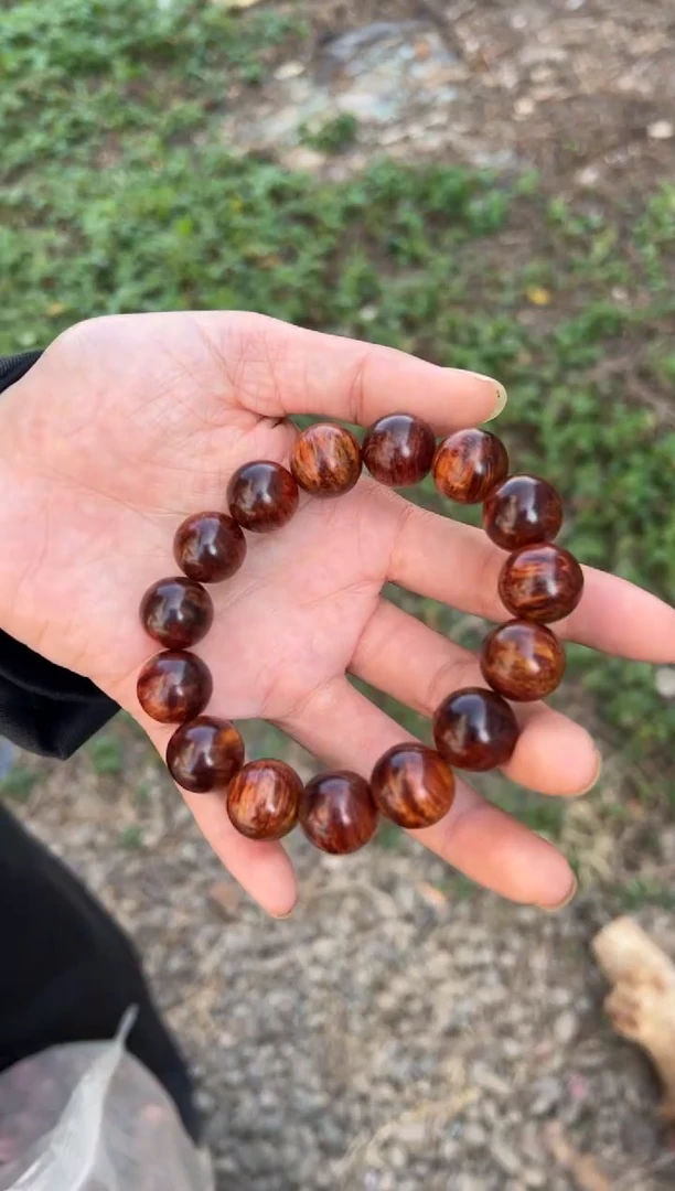 手串/手链黄花梨/降香黄檀A009芝麻点1.5圆珠手串288