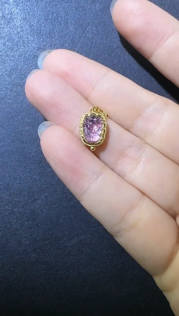 【闪购商品】翡翠吊坠(不含链)银S925镶嵌九尾狐