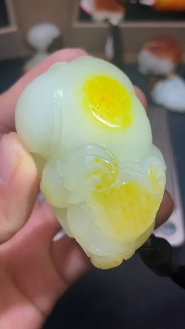 颈饰未镶嵌和田玉周*HX
