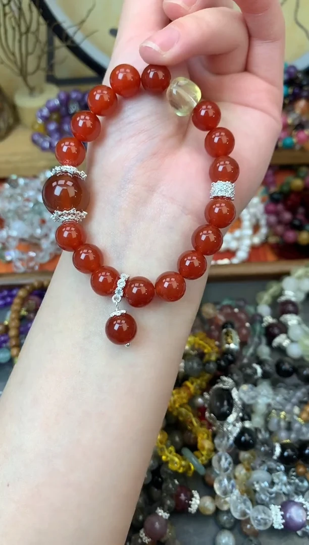 【闪购商品】玛瑙手饰未镶嵌1262手串