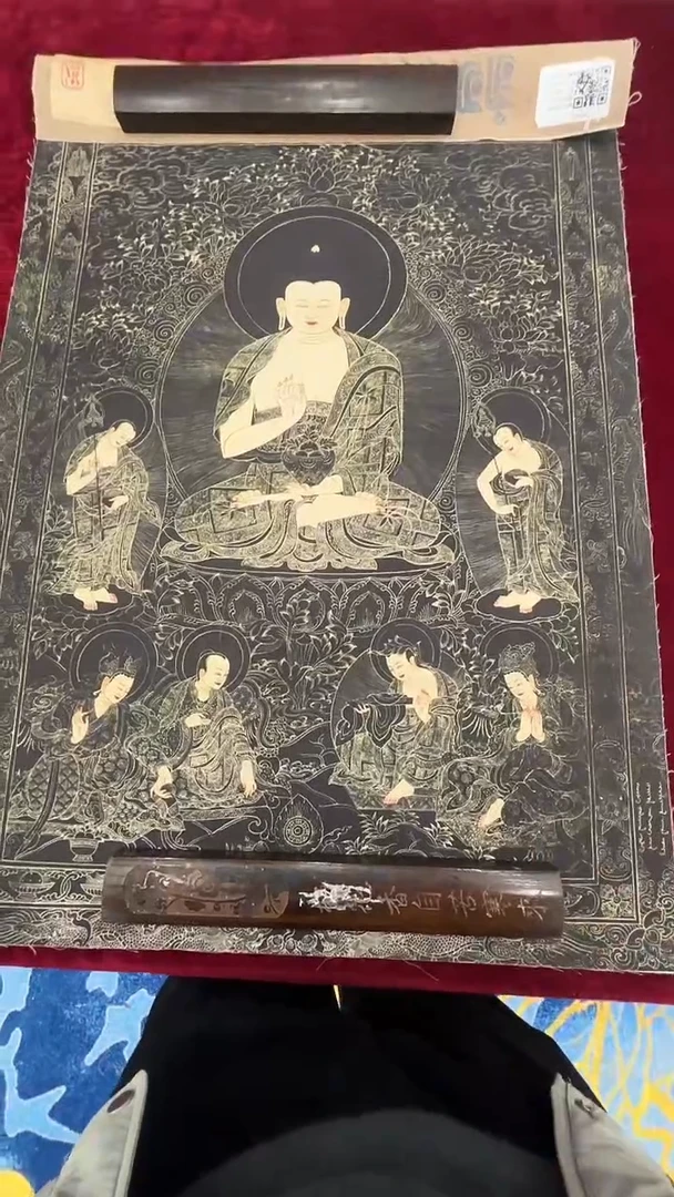 卷轴画唐卡16034