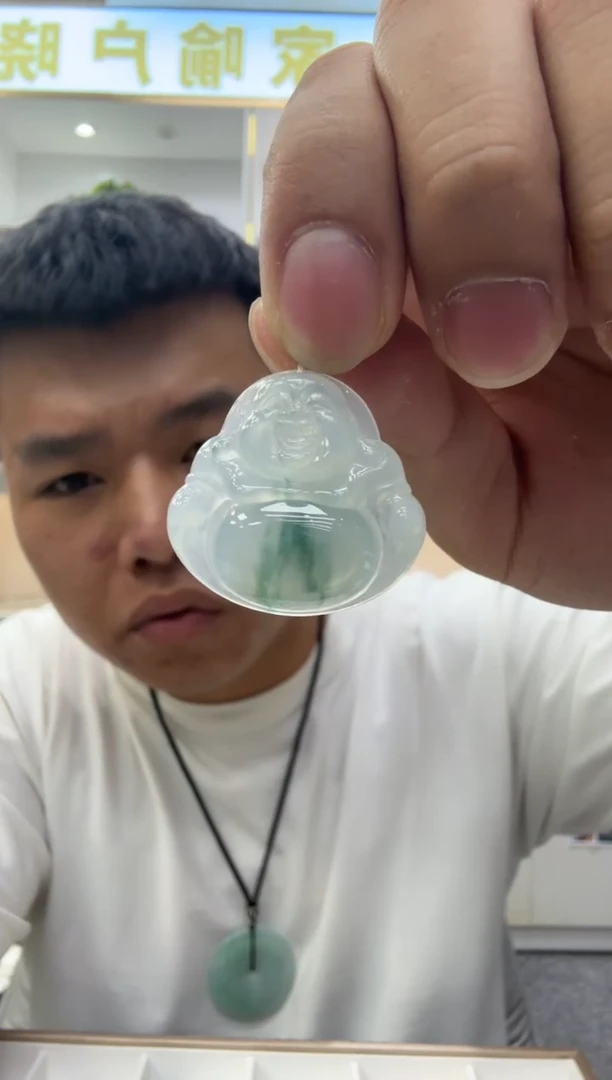 未镶嵌挂件翡翠天然翡翠A货孤品一件