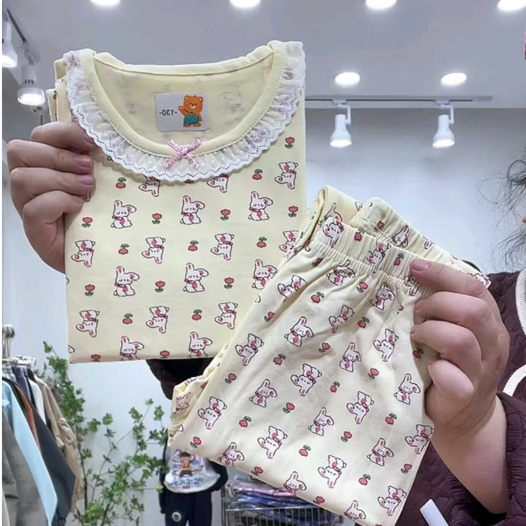 【淼淼妈】儿童秋衣秋裤套装84981