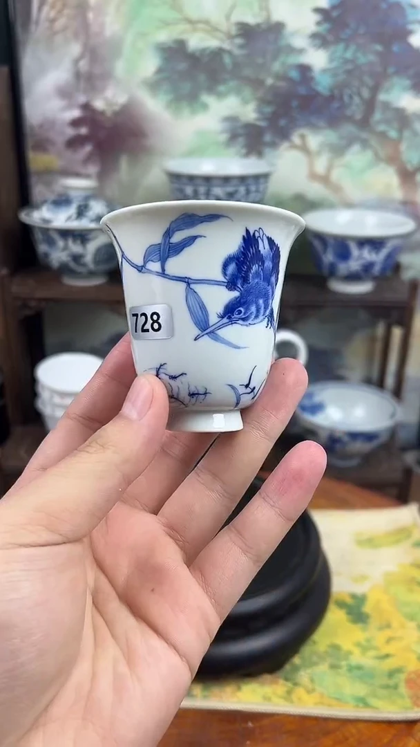 杯子单翠闻香杯728