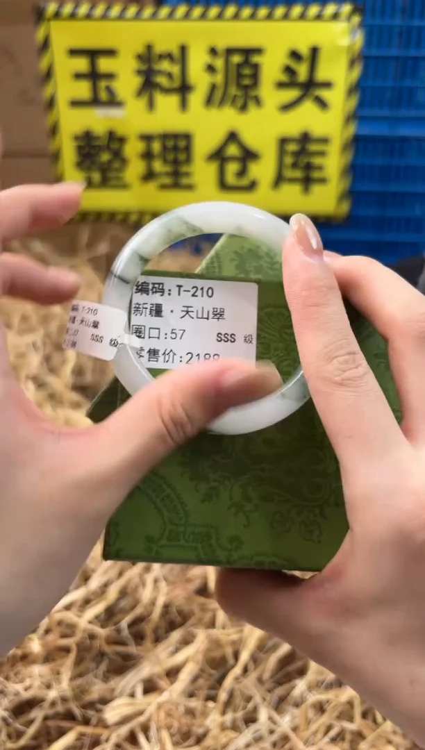 未镶嵌手镯石英质玉T-210