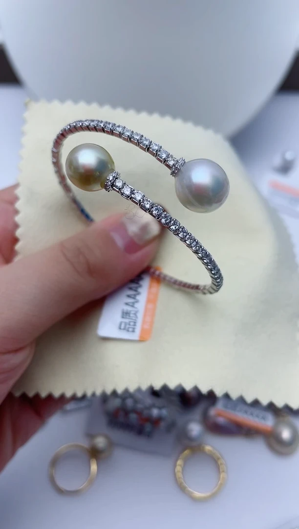 【闪购商品】海水珍珠手镯未镶嵌W60