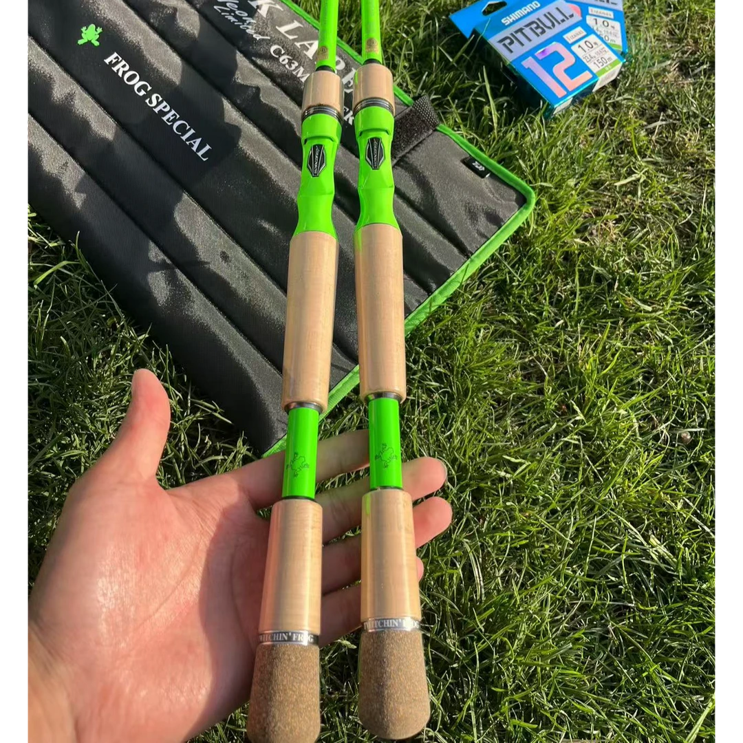 小绿蛙三五节升级版便携路亚竿路亚竿套装路滑竿远投竿路亚竿推荐