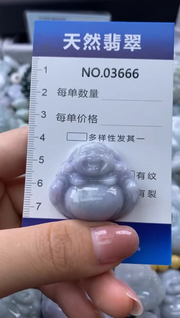 翡翠未镶嵌颈饰缅甸A货翡翠03666