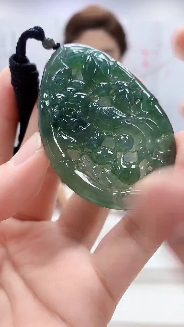 定制翡翠未镶嵌4829bb-毛货挂件142