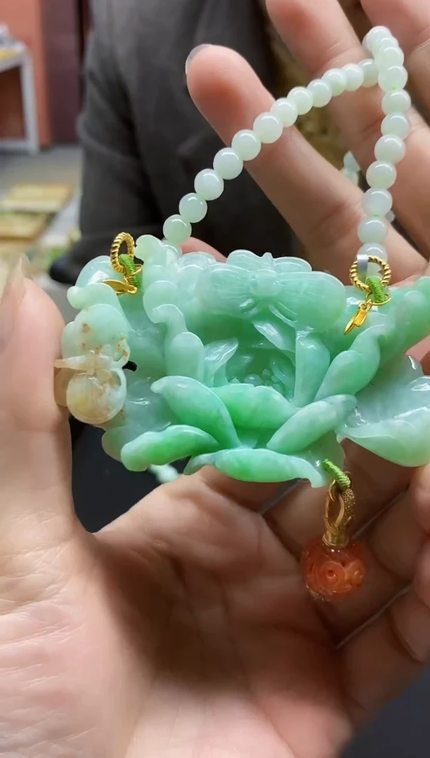 颈饰未镶嵌翡翠翡翠吊坠