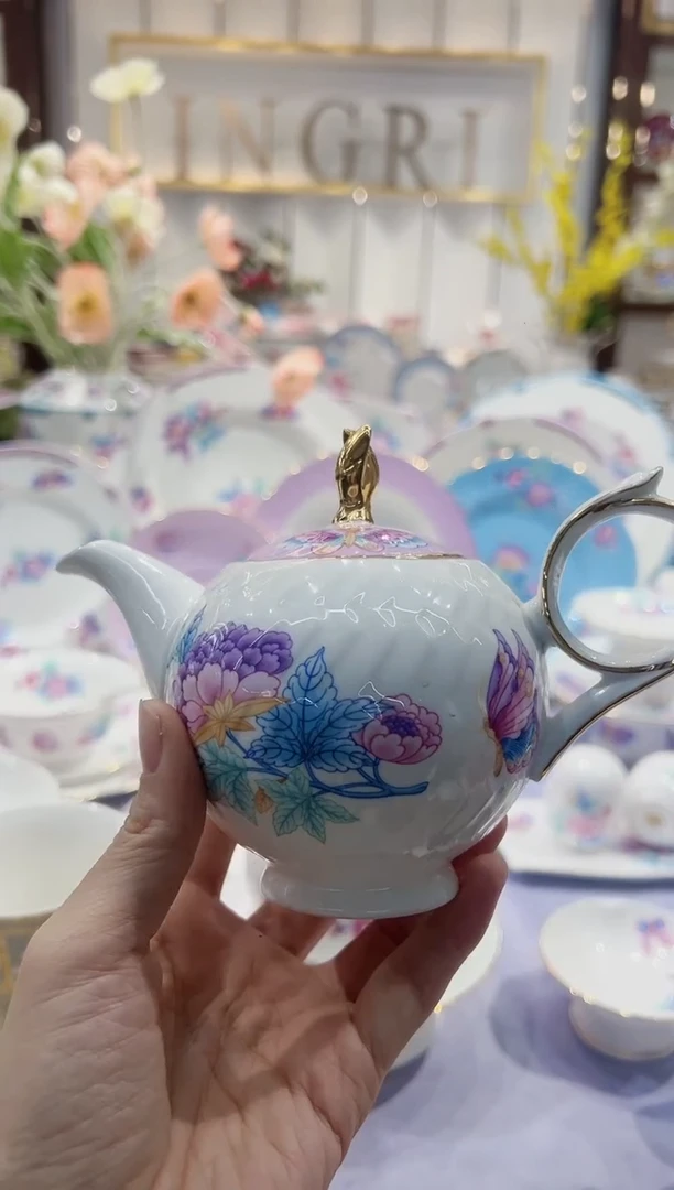 【闪购商品】骨瓷迷你壶