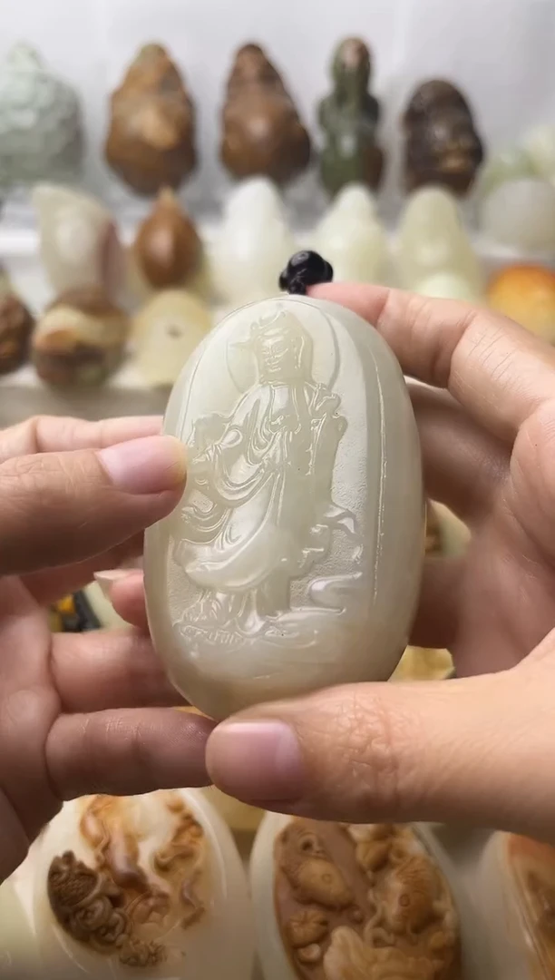 石材方解石棉纹正常不退换观音