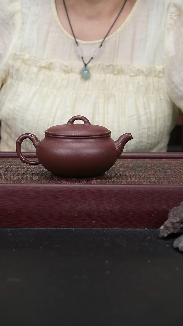 茶壶紫砂底槽青竹节篇幅
