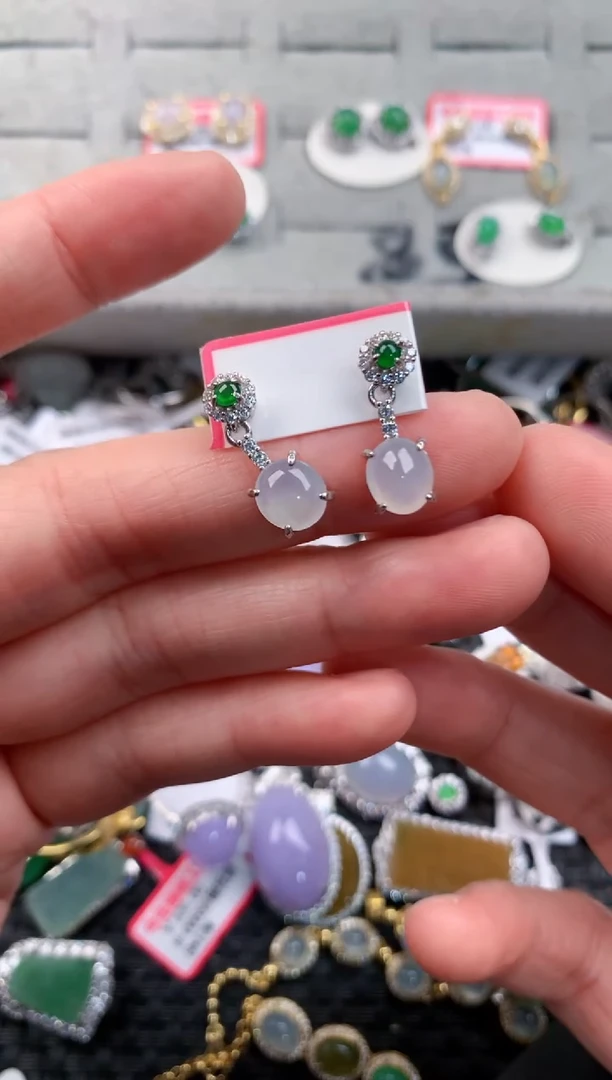 银S925镶嵌戒指翡翠11-11---1