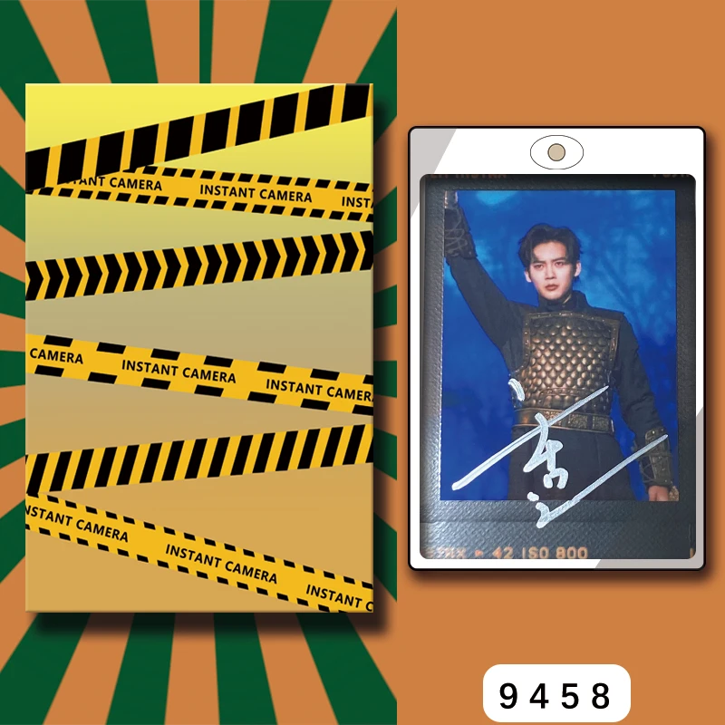 D9458【于适】 正品3寸拍立得照片 黑金