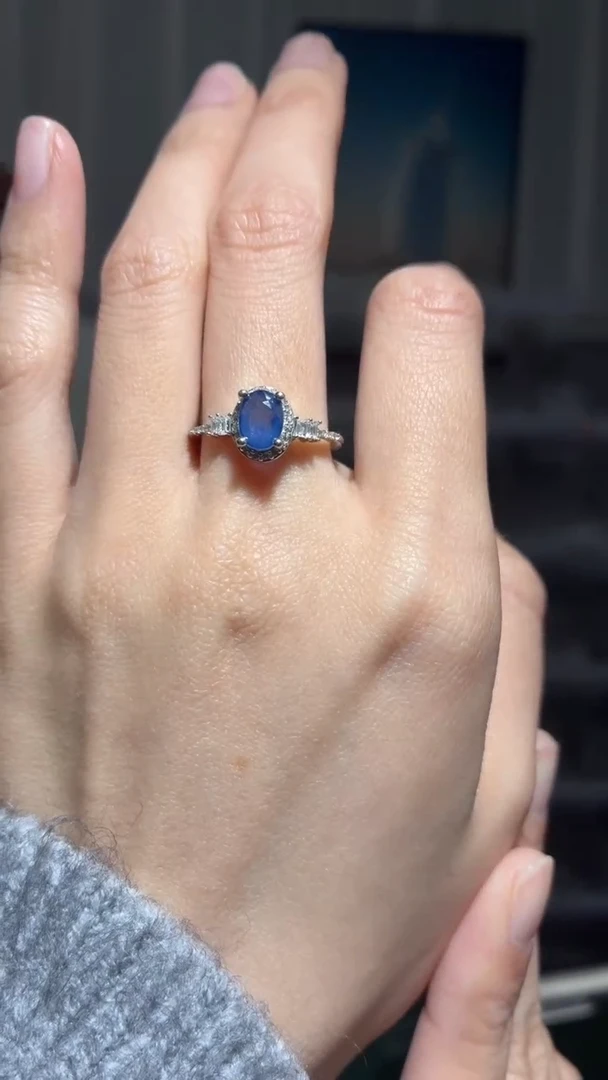 其他蓝宝石银S925镶嵌（扎德严选）