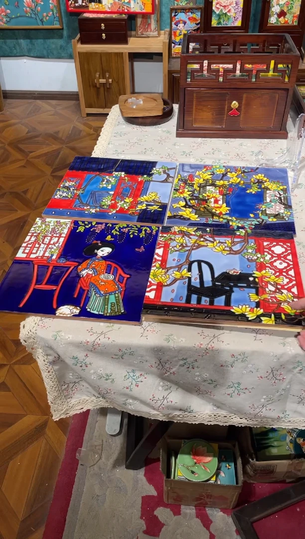 陶瓷一**田30*30单瓷片椅子