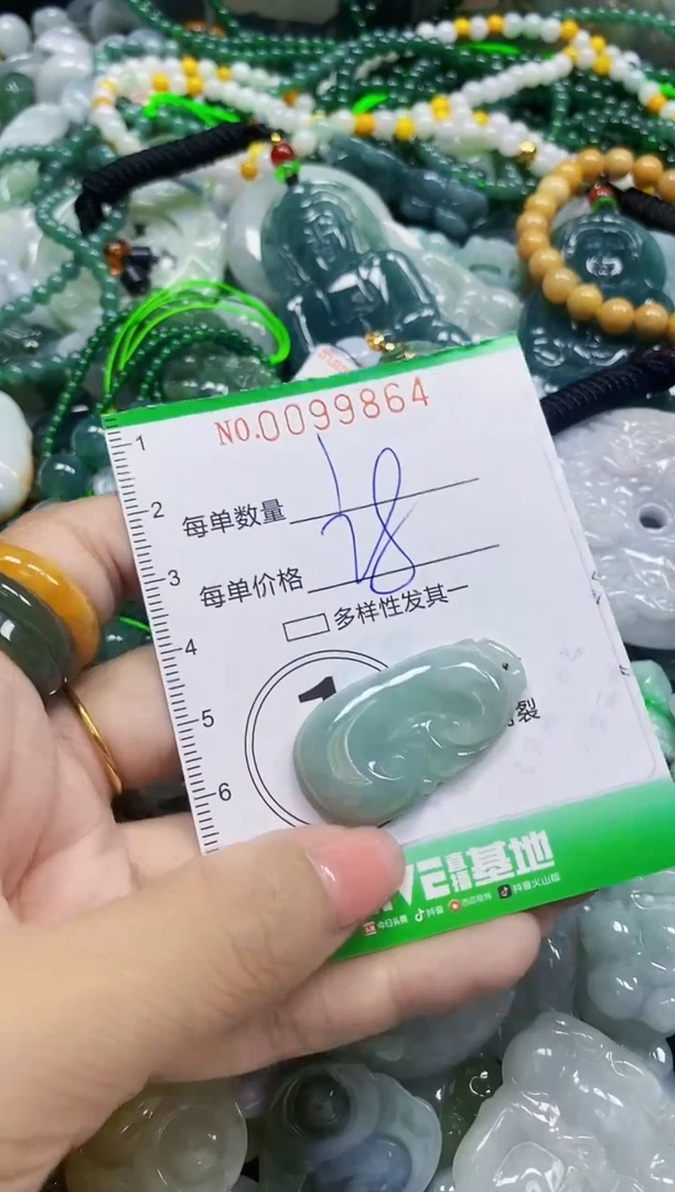颈饰未镶嵌翡翠翡翠闪购Y0099864