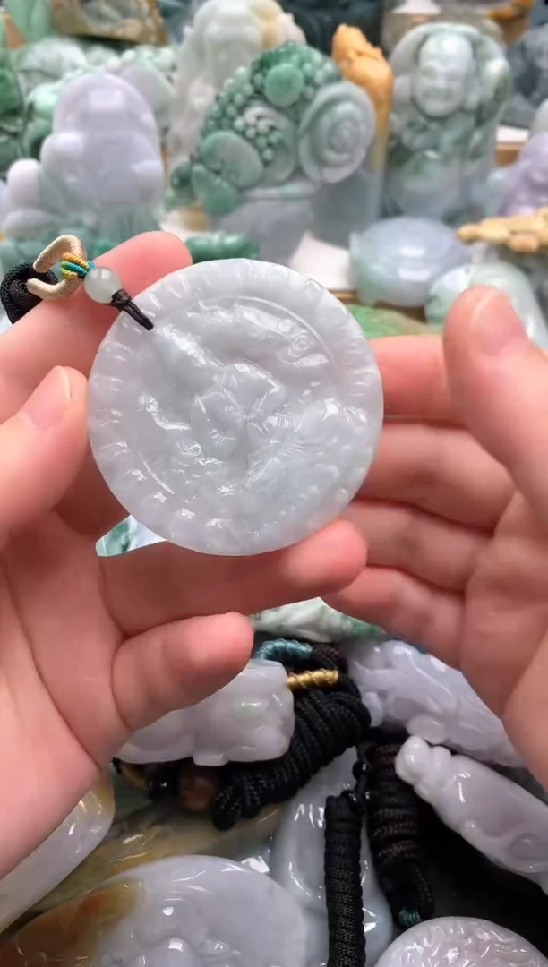 吊坠(不含链)未镶嵌翡翠1