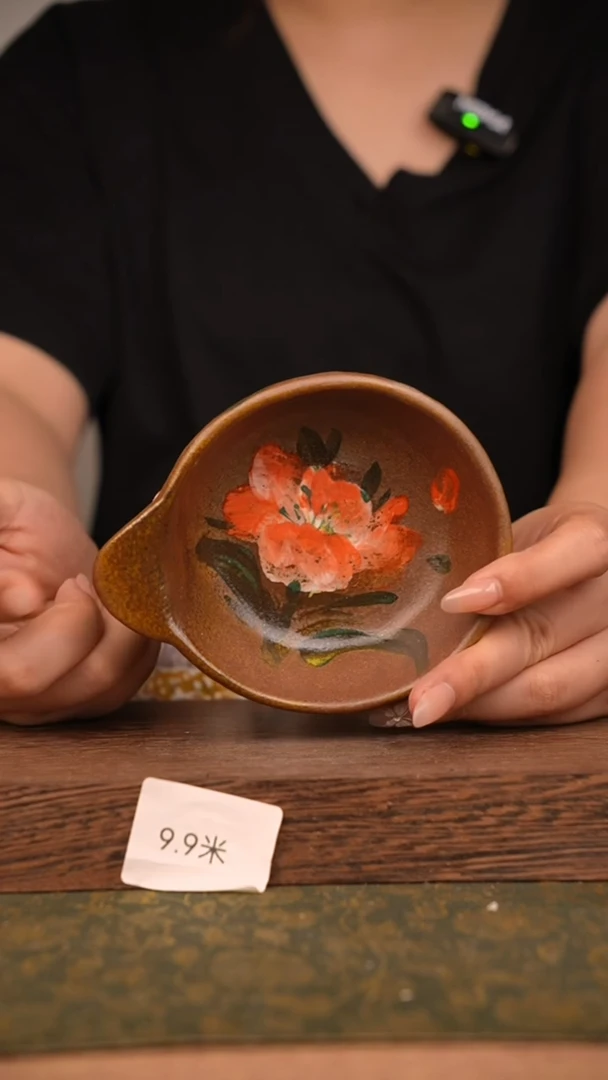 摆件泥垚手作 景德镇手工手绘器物