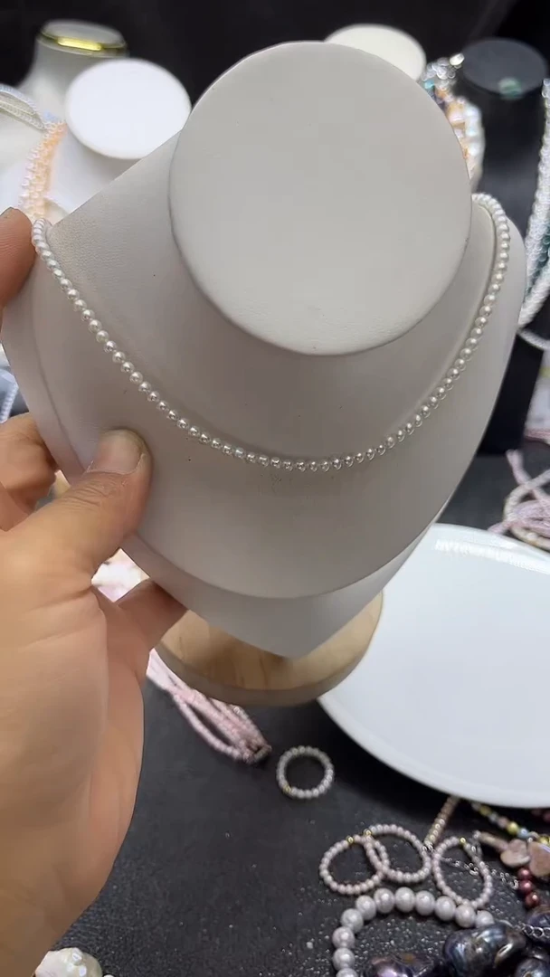 颈饰未镶嵌淡水珍珠多人