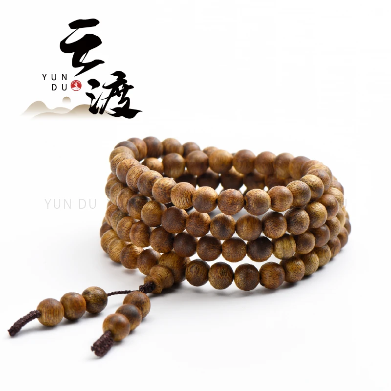 沉香【奇楠手串入门】多规格108圆珠念珠手串海南奇楠沉香