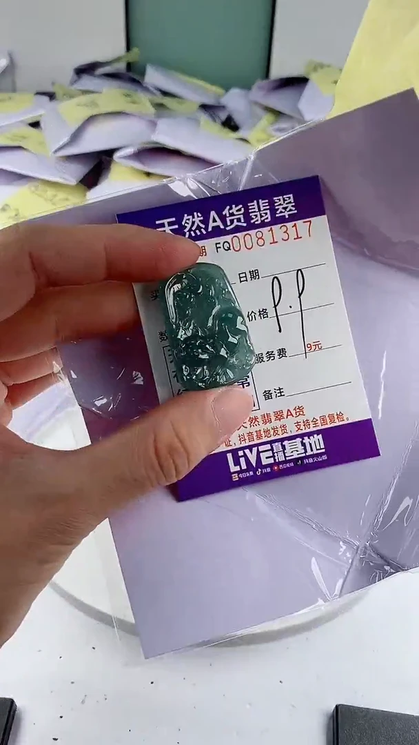 翡翠未镶嵌颈饰