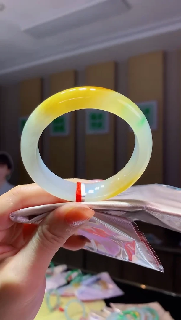 未镶嵌手镯翡翠-C204 圈口51.2 全款12.5万 定金2万