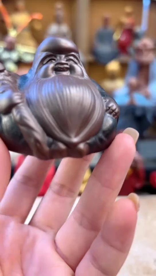 紫砂茶宠器闵茶宠摆件