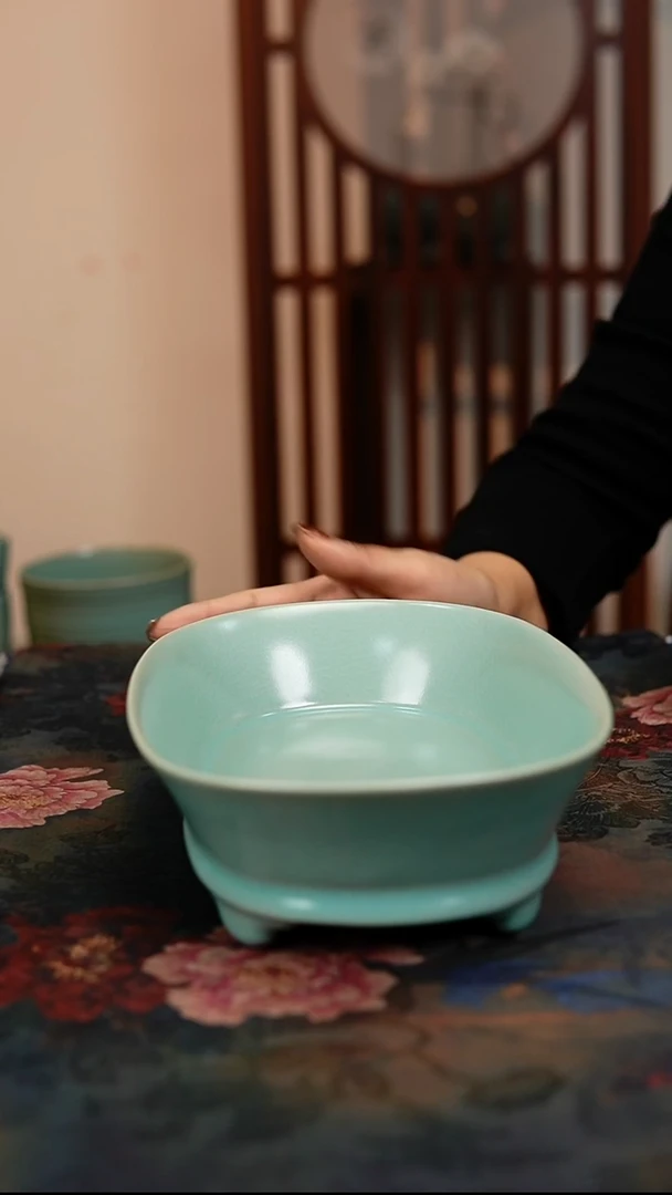 瓷片原产地原矿釉汝瓷