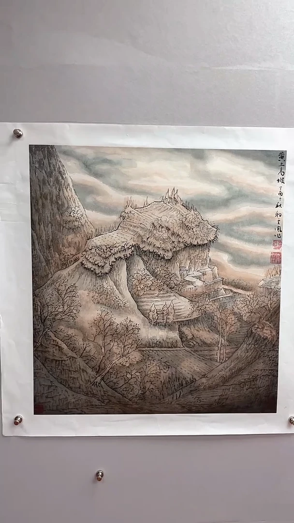 国画娄渊波-国画作品-011