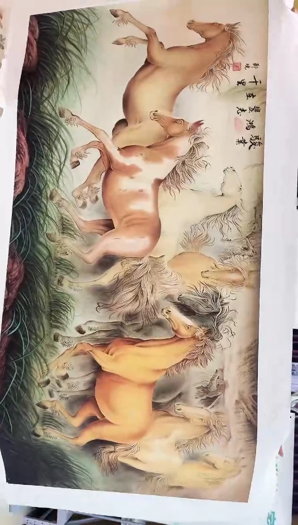 国画九霄甄选国画作品zhb40
